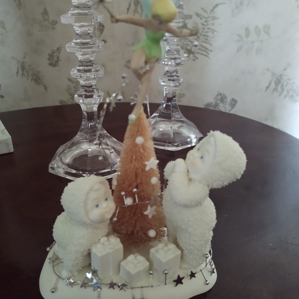 Snowbabies with Tinkerbell